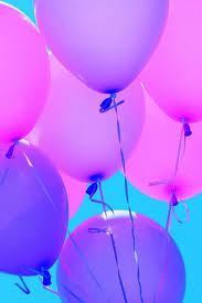pink balloons